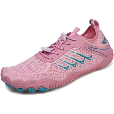 Nieuwe Sneldrogende Waterschoenen Koppel Zomer Strand Antislip Waterschoenen Zwemmen Waden Ademend Creek Tracing Waterschoenen 37 pink