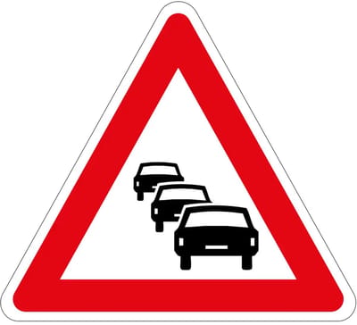 Pas op file sticker - J33 | 20 cm