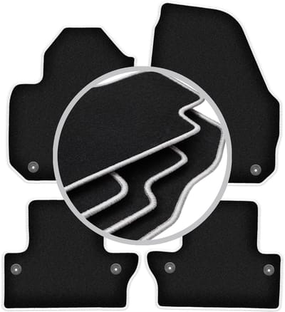 CARLUX-SILVER automatten voor: Volvo S60 II sedan (2010-)