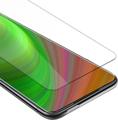 Cadorabo Screenprotector geschikt voor OnePlus 7T PRO - Pantser film Beschermende film in KRISTALHELDER Geharde (Tempered) display beschermglas in 9H hardheid met 3D Touch