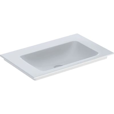 Geberit ONE furniture washbasin 75 cm, vertical outlet, without tap hole, without overflow 505.011.01.2