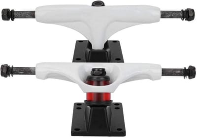 Skateboard Trucks 4-8 Inch Lange Plank Onafhankelijke Onderdelen Wit