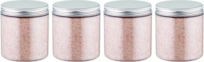 Himalayazout 300 gram - fijne korrels (0,4 - 0,9 mm) - 100% natuurlijk - Pot met aluminium deksel - per 4 stuks