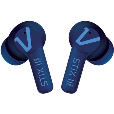 Veho STIX II Pro True Wireless Hoofdtelefoons Draadloos In-ear Gesprekken/Muziek/Sport/Elke dag Bluetooth Blauw