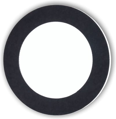 Skinder Electric ROND LED Trapverlichting - Wandverlichting - Zwart - 230V (Geen Trafo) - 50mm Diepte - Inbouwspot - Keuze uit 3 Lichtkleuren
