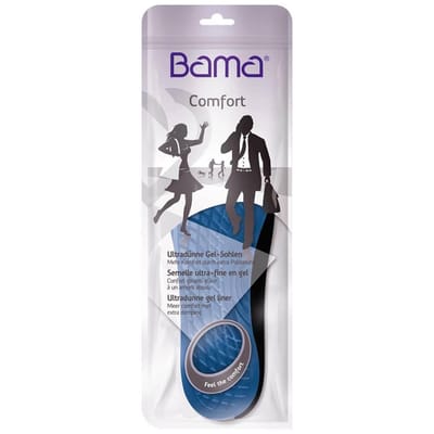 37 / 38 Gel comfort  inlegzool  Bama Ultradunne gel liner - extra demping inlegzool Gel comfort
