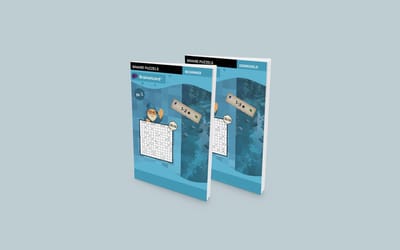 Brainwizard - Binaire puzzelboek pakket - Binaire puzzels - Puzzelboeken volwassenen - Pakket van twee - Niveau 1-3 - Pakket Nr. 2