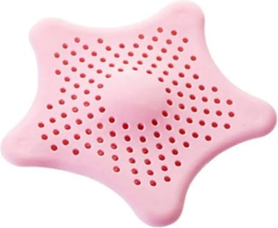 1 Stuk - Silicone afvoerstop - Afvoerplug - Roze - Anti haar afvoer stop - Siliconen afvoerstopper - Wastafel - Gootsteen - Spoelbak - Bad - Badkamer - Douchebak - Keuken- Badstop - Haarvanger - Anti Verstopping - Aanrecht - Gootsteen Zeef - Put