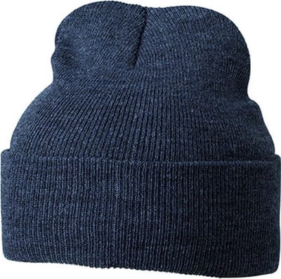 Myrtle Beach - Unisex Gebreide Muts (Donkergrijs)