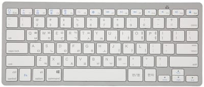 Allecto - Draadloos Mini Toetsenbord - Ergonomisch en Stil - 78 Toetsen - Geschikt voor Tablet en Laptop - Compact en Draagbaar - Ideaal voor Thuis..
