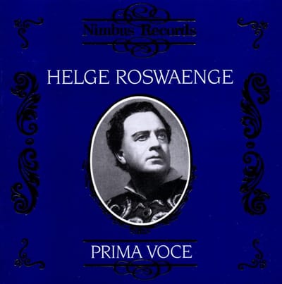 Helge Roswaenge - Helge Roswaenge (CD)