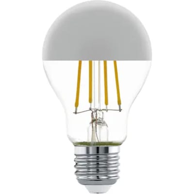 EGLO LED spot A60 Standard Top-sail 7.3W/827 806 lumen clear/chrome E27