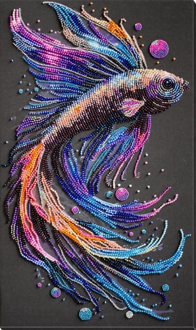 KRALEN BORDUURPAKKET - Waves of Color - Golven van Kleur - 946 ABRIS ART - Parels borduren