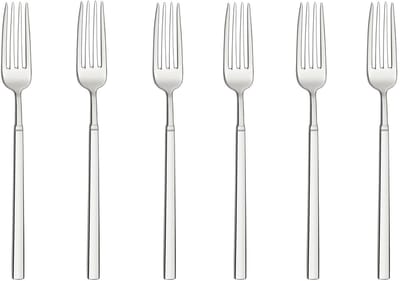 Bonna Dessertvork - Grace - RVS - 18 cm - set van 6