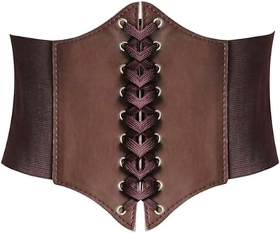 Brede elastische band, corset voor vrouwen, strak model met zwarte knopen, perfect voor dagelijks gebruik en Halloween kostuums, trendy en comfortabel