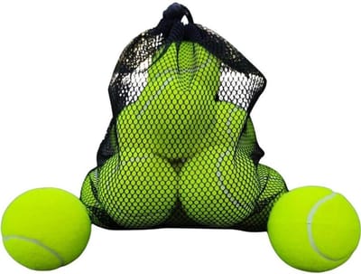 Tennisballen Set - Trainingsballen Ballen - Sport Training - Drukloze Ballen - 12 Stuks - Groen