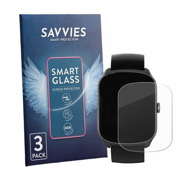 3 Stuks Savvies Screenprotector - geschikt voor STECEi S36 1.95" - beschermfolie glas transparant