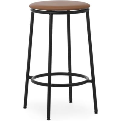 Normann Copenhagen Circa Barkruk  - Brandy (Leder) - 65 cm