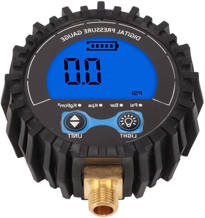 Digitale Bandenspanningsmeter - Bandenmeter Bandenspanning Tester - Veilig Rijden - Nauwkeurigheid 0.1 PSI - 3-200 PSI - Zwart