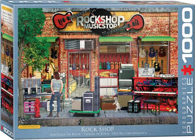 Eurographics - Rockwinkel [Rock Shop] - Paul Normand - 1000 stukjes 68×48cm (b×h) - Legpuzzel