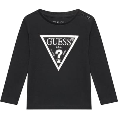 Meisjes-T-shirt met lange mouwen Guess Core