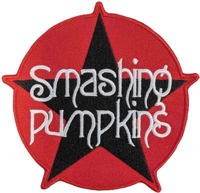 Smashing Pumpkins - Star Logo Patch - Rood