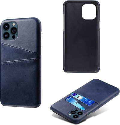 Apple iPhone 15 Plus Back Cover | Pu Leren Telefoonhoesje | Wallet | Blauw