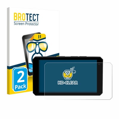 BROTECT - Screenprotector voor Chigee AIO-6 LTE 4G - Folie Beschermfolie transparant 2 Stuks