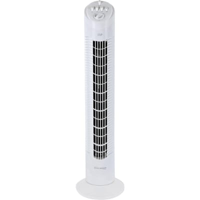 Energiezuinige Ventilator - Torenventilator met 3 blaasstanden en oscilatie - Slaapkamer - Wit - JAP Quebec