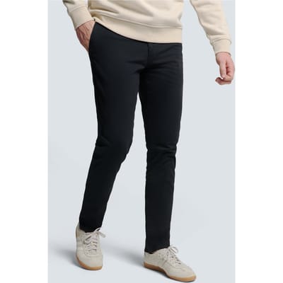 No Excess Pants Stretch Garment Dyed Night Größe: W28L34 | Chinos Outlet | Herren | Schwarz