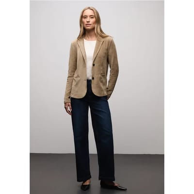Zachte corduroy blazer