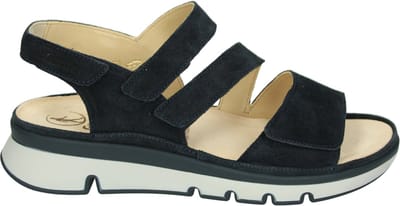 Ganter - 200662 GIANNA - Sandalen met hakDames Sandalen - Kleur: Blauw - Maat: 38