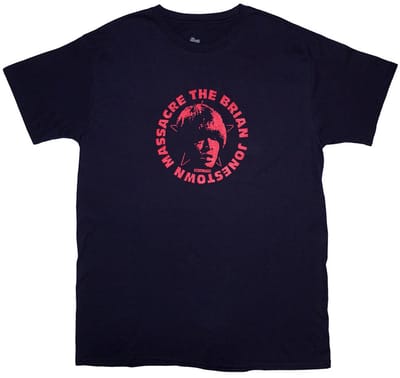 The Brian Jonestown Massacre - Logo Heren T-shirt - XL - Donkerblauw