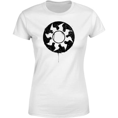 Magic The Gathering White Mana Splatter Women's T-Shirt - White - S