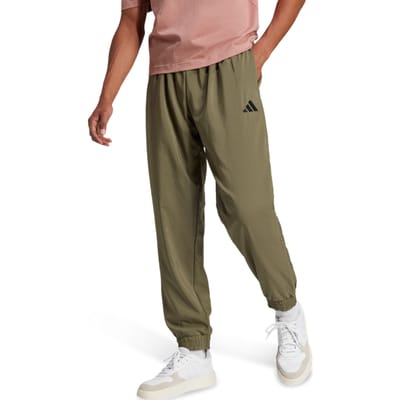 Adidas Essentials Tracksuit Bottoms Broeken Heren - Groen - Maat XS - Poly Mesh