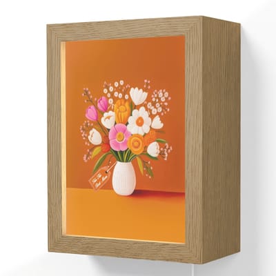 Vaas - Bloemen - Oranje