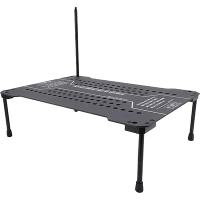 Table de camping IGT Relevable Pliante Multifonctionnelle Portable Table Modulaire IGT pour Barbecue en Plein Air gray