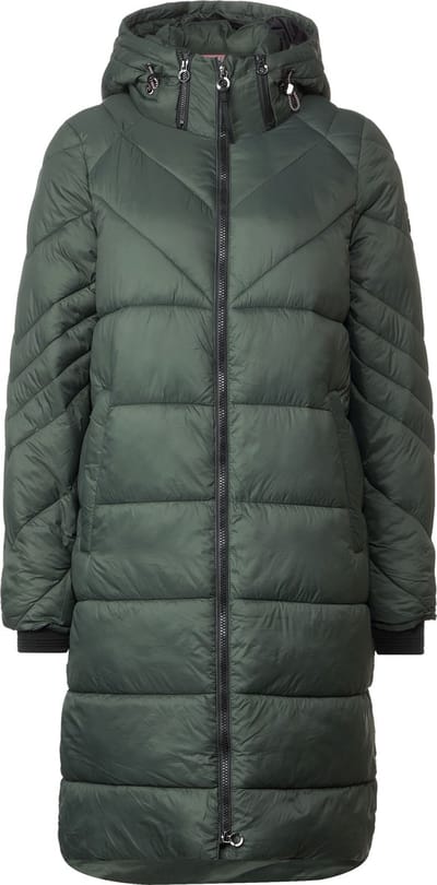 super light padded long jacket