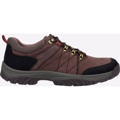Cotswold Toddington Bruine Leren Veterschoenen Voor Heren