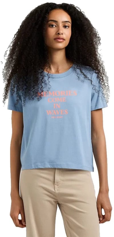 Pepe Jeans Claudia T-shirt Met Korte Mouwen Blauw L Vrouw