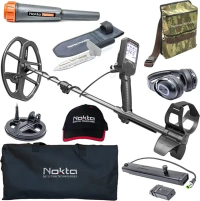 Nokta The Legend metaaldetector pro met heel veel accessoires - Speciale aanbieding