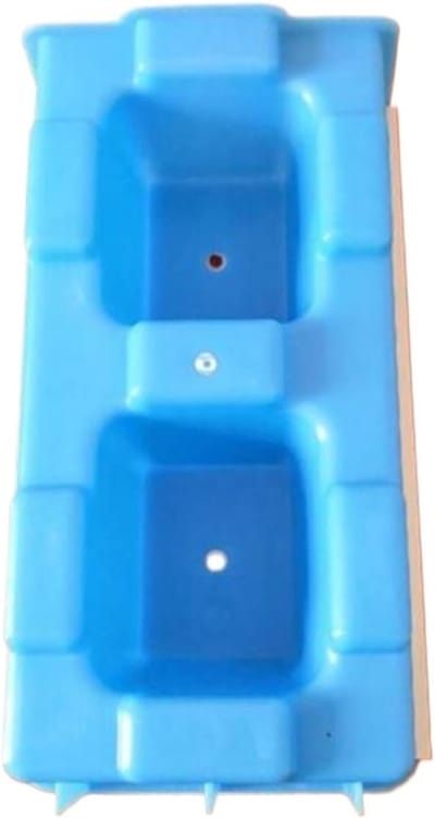 Bestratingsvormen Plastic - Beton Mal - Tuinpad Maken - Herbruikbaar Ontwerp - 40 Cm - Grijs