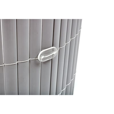 Intergard Tuinscherm kunststof grijs - 2x3m