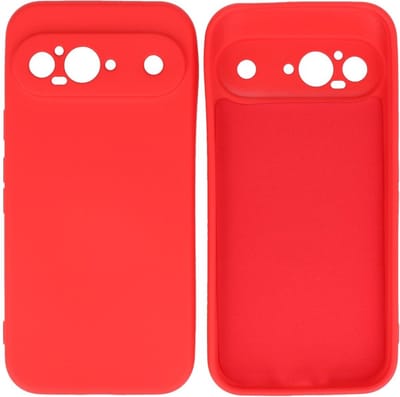 Hoesje Geschikt voor de Google Pixel 9 - Fashion Backcover Hoesje - Colorful Telefoonhoesje - Rood