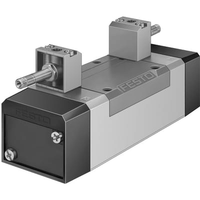 Festo 5/3 NC Lucht Magneetventiel Bouwgrootte 3 ISO 5599-1 4100l/min - 151034