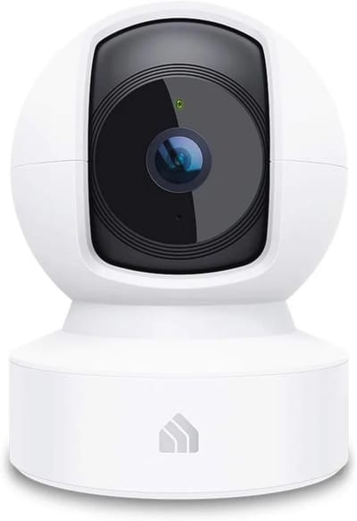 Binnenpan/Til Smart Beveiligingscamera 1080p HD met Nachtzicht en Beweging Detectie voor Baby- en Huisdi monitoring