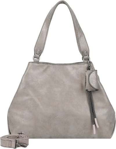Fritzi aus Preußen Schoudertas Bitzi03 Jive Shopper Metallic Shell Taupe