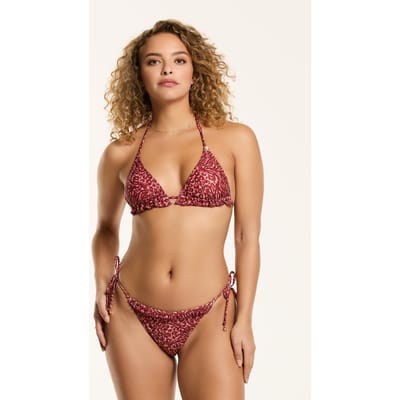Shiwi Liz Bikini Set Summer Safari Blossom Pink Leopard Size: 44 | Bikinis Outlet | Dames | Roze