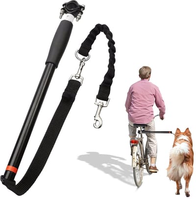 Dailygoods - Handsfree Fiets-Hondenriem voor Training en Outdoor Activiteiten