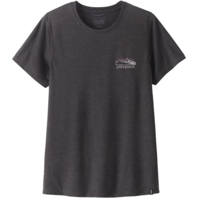 Patagonia Cap Cool Trail - Stratapeaks T-Shirt zwart
